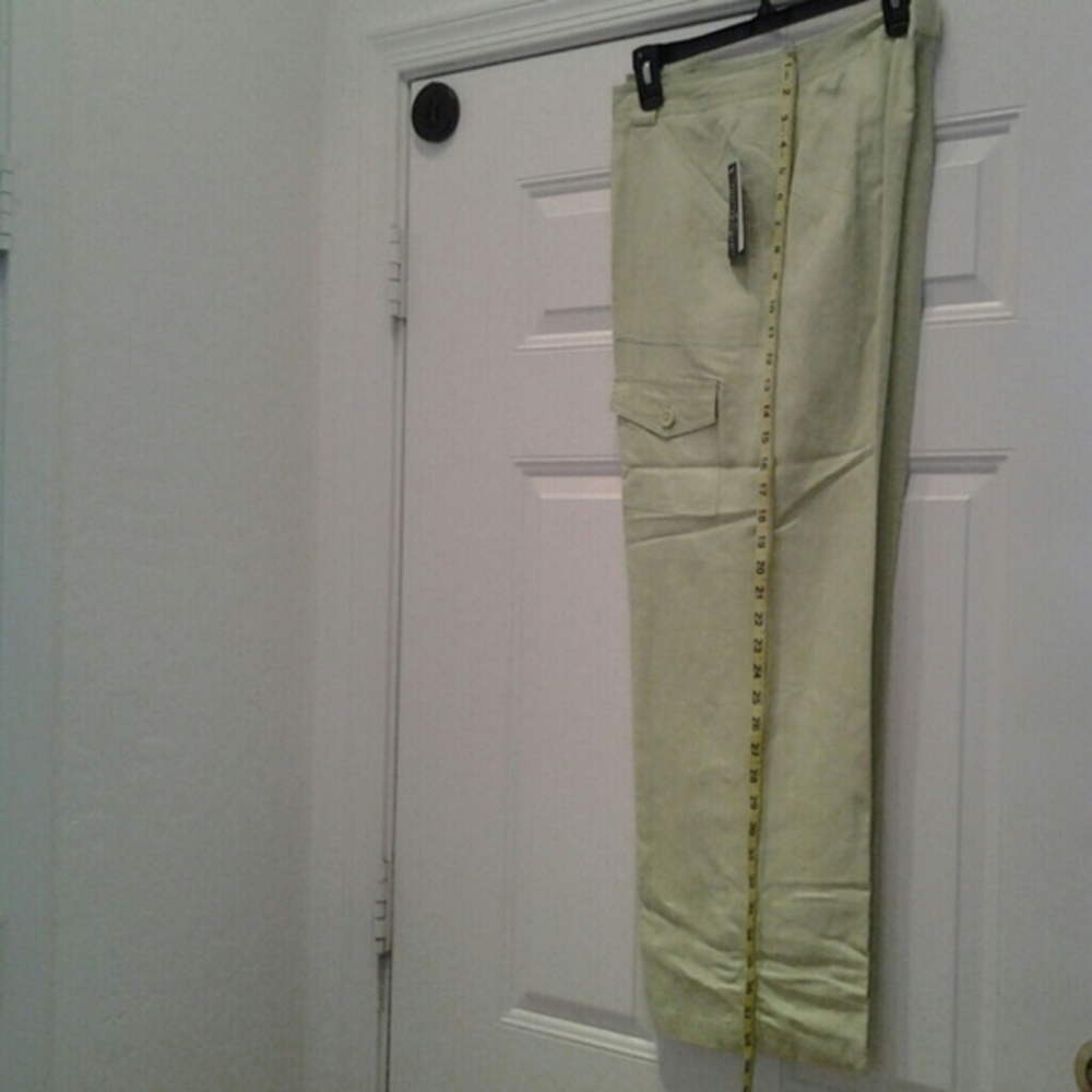 Dina K sage green pants